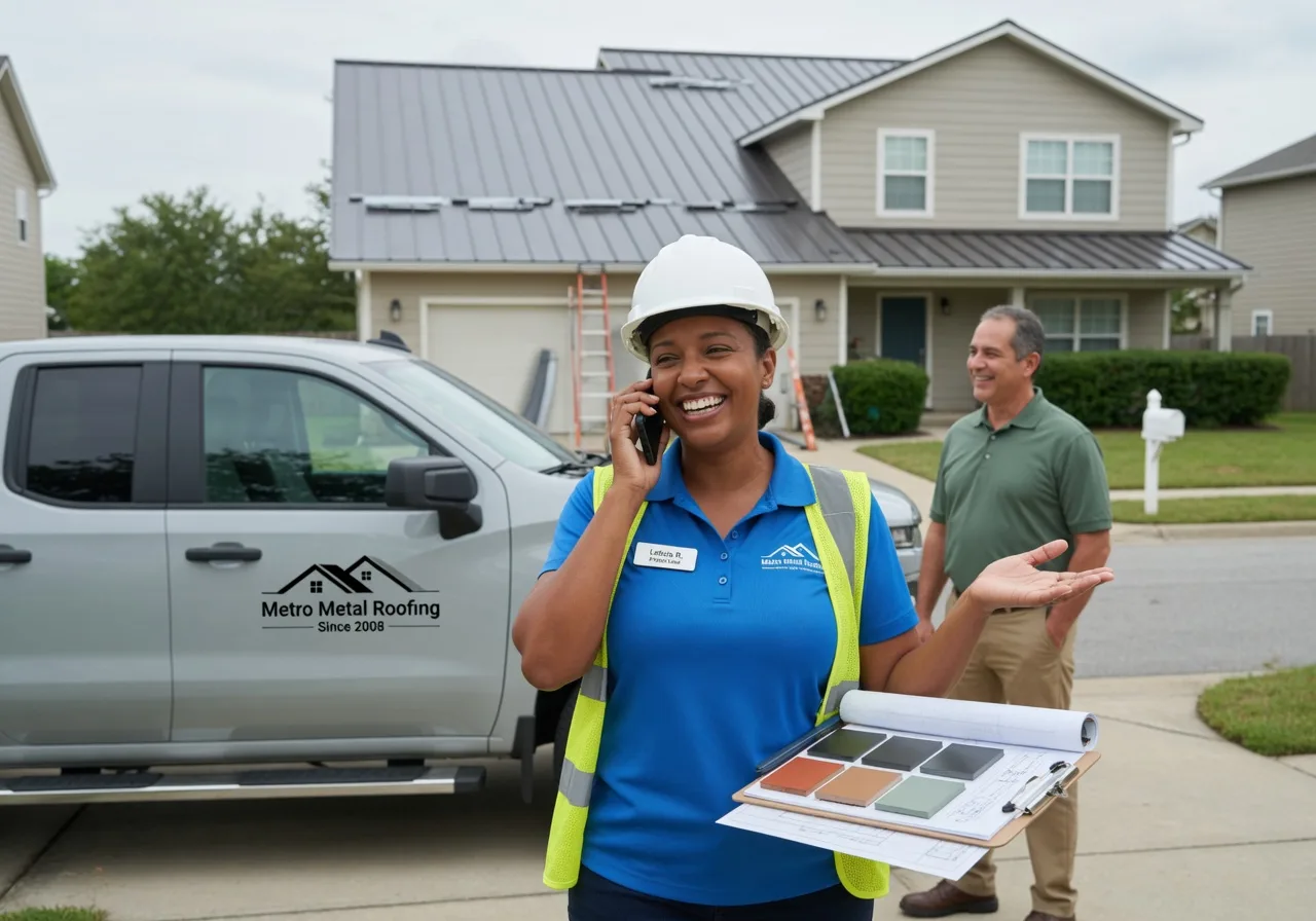 Storm Damage Metal Roof Repair in Churchville, MD